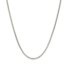 Load image into Gallery viewer, 14k White Gold Franco Chain 1.2mm
