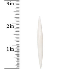 Load image into Gallery viewer, 0G Organic White Bone Taper
