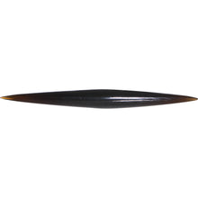 Load image into Gallery viewer, 6G Organic Black Horn Straight Taper 4mm
