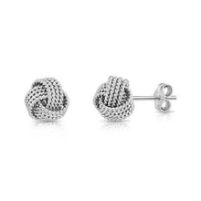 Load image into Gallery viewer, 925 Silver Love Nut Stud Earrings
