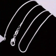 Load image into Gallery viewer, 925 Sterling Silver 1mm Necklace Chain

