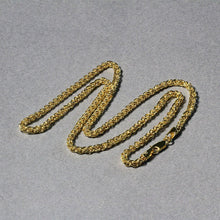 Load image into Gallery viewer, 14k Yellow Gold 2.8mm Light Weight Wheat Chain
