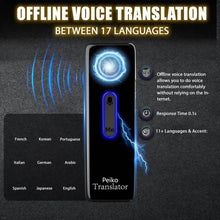 Load image into Gallery viewer, Compact Language Translator – 136 Languages, Two-Way Voice, Portable
