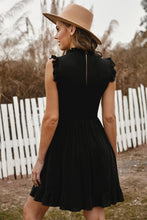 Load image into Gallery viewer, Charmning Ruffled Sleeveless Mini Dress Elegant &amp; Flowy Summer Dress
