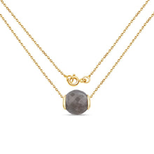 Load image into Gallery viewer, 16.79 Carat Genuine Grey Moonstone .925 Sterling Silver Pendant
