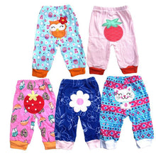 Load image into Gallery viewer, Modern Interesting 5pcs Baby Pants pack 0-2years PP pants trousers Baby Infant Cartoon For Boys And Girls Clothing Pants Set
