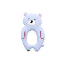 Load image into Gallery viewer, Baby Teether Silicone Rabbit Food Grade Bunny Teether Nursing Teething  Accessories Silicone Animal Teether For Kids and Baby
