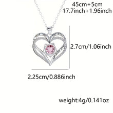 Load image into Gallery viewer, Permanent Rose Gift Box, Love Rose Multi Pendant Necklace, Women's Simple and Exquisite Jewelry, Gift for Mother, Lover, Best Friend, New Year's Gift, Mother's Day Gift, Birthday Gift, Party, Thanksgiving Gift, Allergen resis

