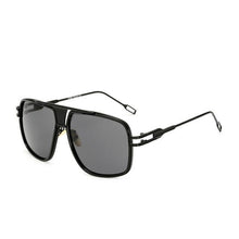 Load image into Gallery viewer, Modern Classic Oversized Men Sunglasses Luxury Brand New Glasses Square With High Quality Metal Frame and Polarized Mirror Glasses  Oculos de sol With  UV400 Prodection for Sun
