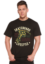 Load image into Gallery viewer, Skateboard Lifestyle Men's Bamboo Viscose/Organic Cotton Short Sleeve Graphic T-Shirt
