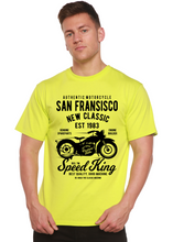 Load image into Gallery viewer, San Fransisco Spun Bamboo® Men's Bamboo Viscose/Organic Cotton Short Sleeve Graphic T-Shirt
