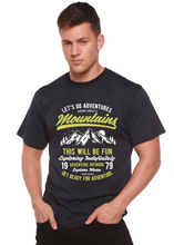 Load image into Gallery viewer, Let's Go Adventure Men's Bamboo Viscose/Organic Cotton Short Sleeve Graphic T-Shirt
