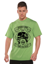 Load image into Gallery viewer, Speedway Legend Spun Bamboo® Men's Bamboo Viscose/Organic Cotton Short Sleeve Graphic T-Shirt
