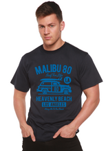 Load image into Gallery viewer, Malibu 80 Men's Bamboo Viscose/Organic Cotton Short Sleeve Graphic T-Shirt
