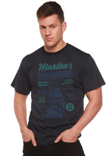 Load image into Gallery viewer, Martha's vineyard Men's Bamboo Viscose/Organic Cotton Short Sleeve Graphic T-Shirt
