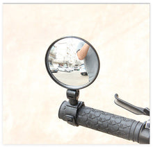 Load image into Gallery viewer, 1PC Bicycle Rearview Wide Angle Handlebar Mirrors Flexible Rotate Cycling Rear View Bike Mirror Adjustable 360 Degree Rotatable Rearview Bicycle Mirrors Shockproof Wide Angle Safety Mirror For Most Mountain Road Bike
