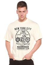 Load image into Gallery viewer, New York City Spun Bamboo® Men's Bamboo Viscose/Organic Cotton Short Sleeve Graphic T-Shirt
