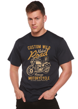 Load image into Gallery viewer, Custom Wild Men's Bamboo Viscose/Organic Cotton Short Sleeve Graphic T-Shirt
