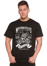 Load image into Gallery viewer, Motorcycles Men's Bamboo Viscose/Organic Cotton Short Sleeve Graphic T-Shirt
