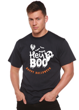 Load image into Gallery viewer, Hey Boo Men's Bamboo Viscose/Organic Cotton Short Sleeve Graphic T-Shirt
