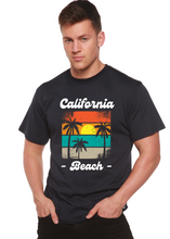 Load image into Gallery viewer, California Beach Unisex Bamboo Viscose/Organic Cotton Short Sleeve Graphic T-Shirt
