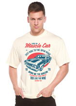 Load image into Gallery viewer, Muscle Car Spun Bamboo® Men's Bamboo Viscose/Organic Cotton Short Sleeve Graphic T-Shirt
