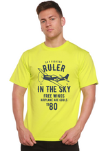 Load image into Gallery viewer, Ruler In The Sky Spun Bamboo® Men's Bamboo Viscose/Organic Cotton Short Sleeve Graphic T-Shirt
