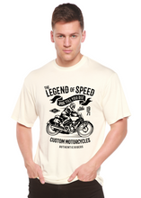 Load image into Gallery viewer, The Legend of Speed Spun Bamboo® Men's Bamboo Viscose/Organic Cotton Short Sleeve Graphic T-Shirt
