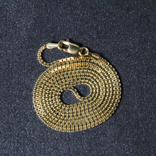 Load image into Gallery viewer, 14k Yellow Gold Classic Box Chain 1.1mm

