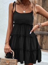 Load image into Gallery viewer, Elegant White Spaghetti Strap Dress Minimalist &amp; Chic Summer Essential Unique Retro Dress
