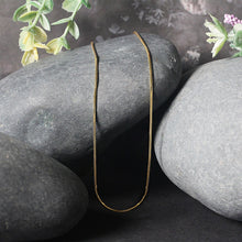 Load image into Gallery viewer, 14k Yellow Gold Round Snake Chain 0.9mm
