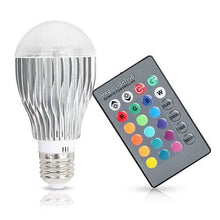Load image into Gallery viewer, 9W LED Light Bulb E27 RGB Lamp
