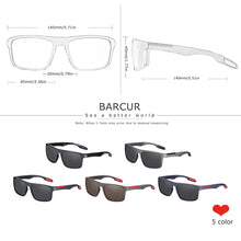 Load image into Gallery viewer, BARCURTR90 Ultralight Polarized Sunglasses for Men Vintage Square Eyewear with UV400 Protection for Summer
