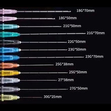 Load image into Gallery viewer, Medical Sterile Blunt Tip Cannula    22G 50mm Hyaluronic Acid Filler Disposable Kit Plain Ends Notched Endo Blunt-tip NeeNeedles
