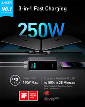 Load image into Gallery viewer, Anker Prime 27,650mAh Power Bank (250W) and 100W Charging Base

