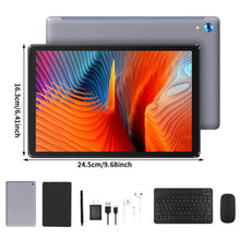 Load image into Gallery viewer, C108 10.1Inch Tablet Octa-Core Processor 10GB+128GB Android14 Tablet With Case Headphones Wireless Keyboard Mouse Stylus Pen Bag
