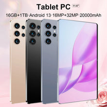 Load image into Gallery viewer, 2025 Original New Pad 6s Pro Tablet Android14 Snapdragon888 11inch HD 16GB+1TB 12000mAh 5G Dual SlM Bluetooth WiFi GPs Tables
