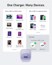 Load image into Gallery viewer, Anker Nano Charger (30W)
