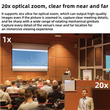 Load image into Gallery viewer, NDI/SDI 4K PTZ Camera 10X 20X zoom Video Conference Live Streaming HDMI USB IP POE 1080P for Church NetMeeting Broadcast Youtube
