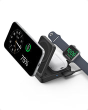 Load image into Gallery viewer, Anker MagGo Wireless Charging Station (Foldable 3-in-1)
