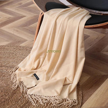 Load image into Gallery viewer, 2022 Tassel Women’s Scarf – Designer Shawl, Wrap &amp; Hijab Pashmina
