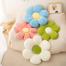 Load image into Gallery viewer, Flower-Shaped Plush Pillow – Cute Anime Cushion for Kids &amp; Office

