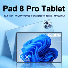 Load image into Gallery viewer, Original Pad 8 Pro Tablet 10.1 inch Android 13 Snapdragon 8gen2 Global 16GB+1024GB 10000mah 5G Dual SIM WIFI  HD Full Screen
