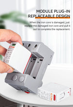 Load image into Gallery viewer, ETEK House Surge Protective Device Protector Arrester Protection Type T2 SPD AC 2P 4P 20KA~40KA 1P+NPE 3P+NPE 275V EKU5
