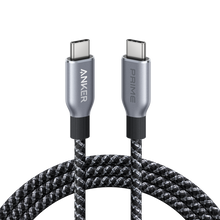 Load image into Gallery viewer, Anker Prime USB-C to USB-C Cable (240W, Upcycled-Braided)
