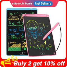 Load image into Gallery viewer, 8.5 &amp; 12 Inch LCD Writing Tablet for Kids – Digital Drawing Board &amp; Handwriting Pad Toy with Stylus
