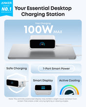 Load image into Gallery viewer, Anker Nano Charging Station (7-in-1, 100W)
