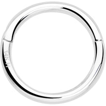 Load image into Gallery viewer, 14k Solid White Gold Hinged Segment Ring Elegance 18G 5/16
