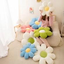 Load image into Gallery viewer, Flower-Shaped Plush Pillow – Cute Anime Cushion for Kids &amp; Office
