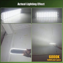 Load image into Gallery viewer, 12V-80V 72LED Interior Light Bar Strip Light With Switch LED Car Interior Lamp Lighting Camper  Bus Motorhome Boat Roof Light
